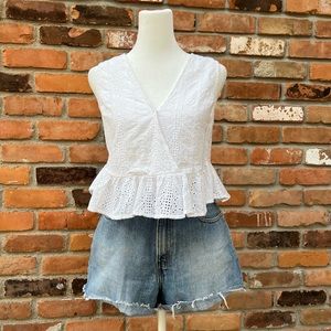 BCBG Generation - White Lace Top